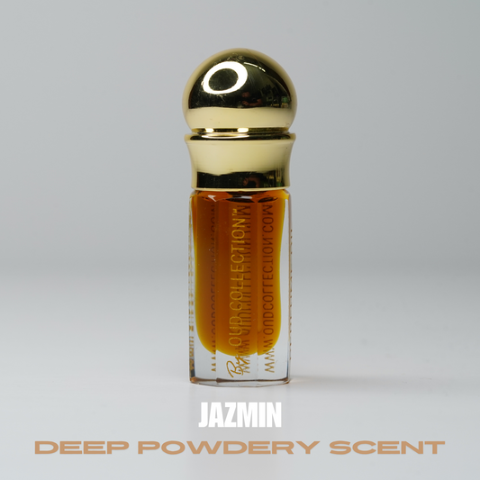 Jasmine perfume oil with sandalwood and soft florals 3ml