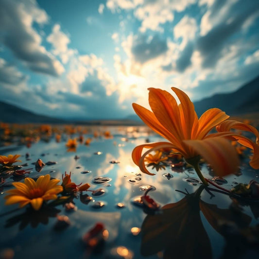 Artisanal perfume oil with ginger lily, oud, and sandalwood