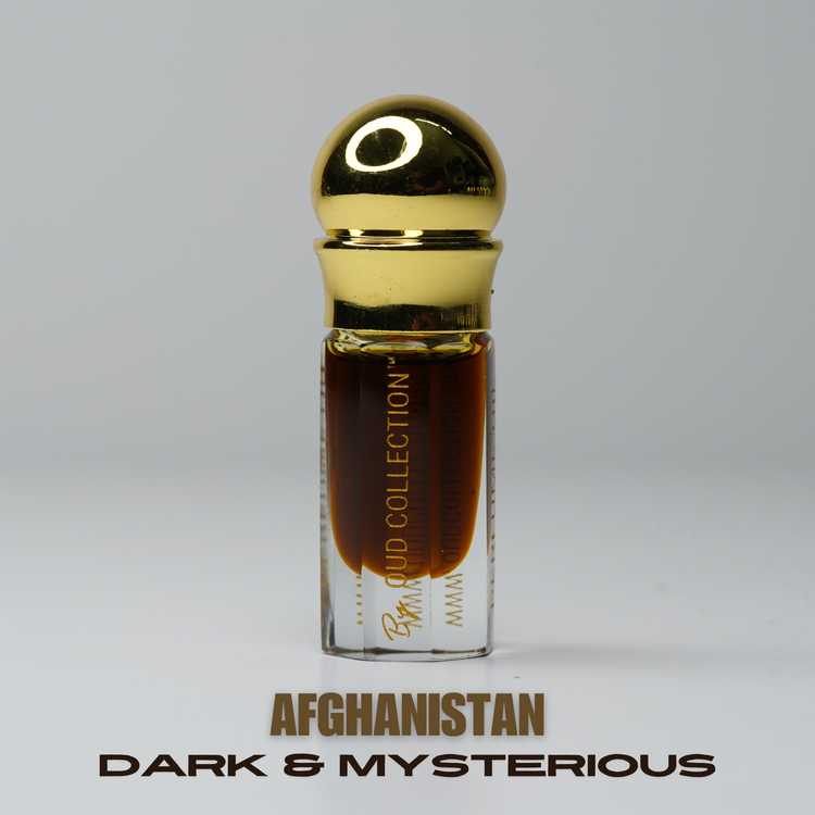 Dark oud perfume oil with rose and sandalwood 3ml