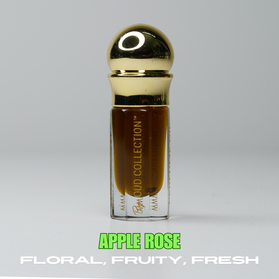 Apple and rose perfume oil with woods and vetiver 3ml