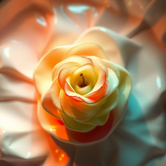 Apple and rose perfume oil with woods and vetiver