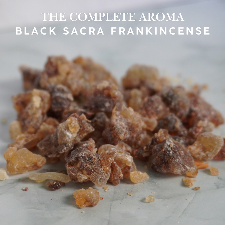 Black Sacra frankincense resin 50 grams for burning