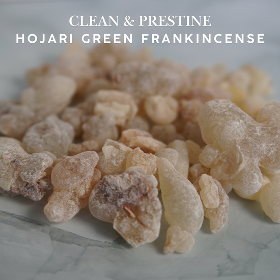 Hojari green frankincense resin 50 grams for burning
