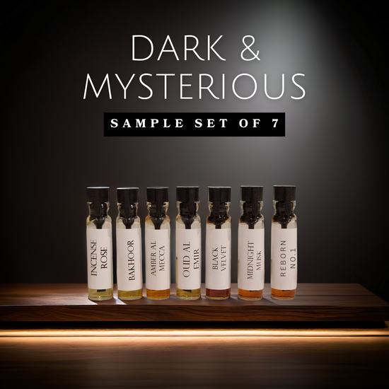 Dark and Mysterious Perfume Oils Sample Pack