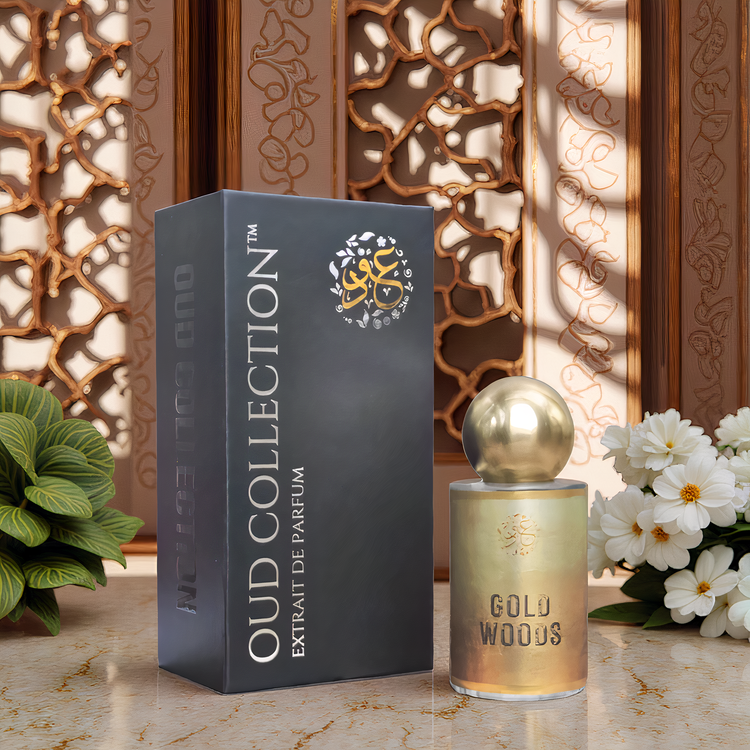 Luxury extrait perfume presented in a gift box