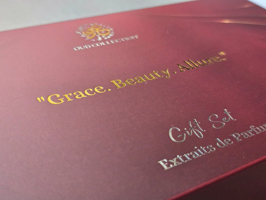 Floral perfume gift set