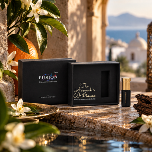 Tunisia Perfume oil
Where orange blossom meets oud, and elegance unfolds.